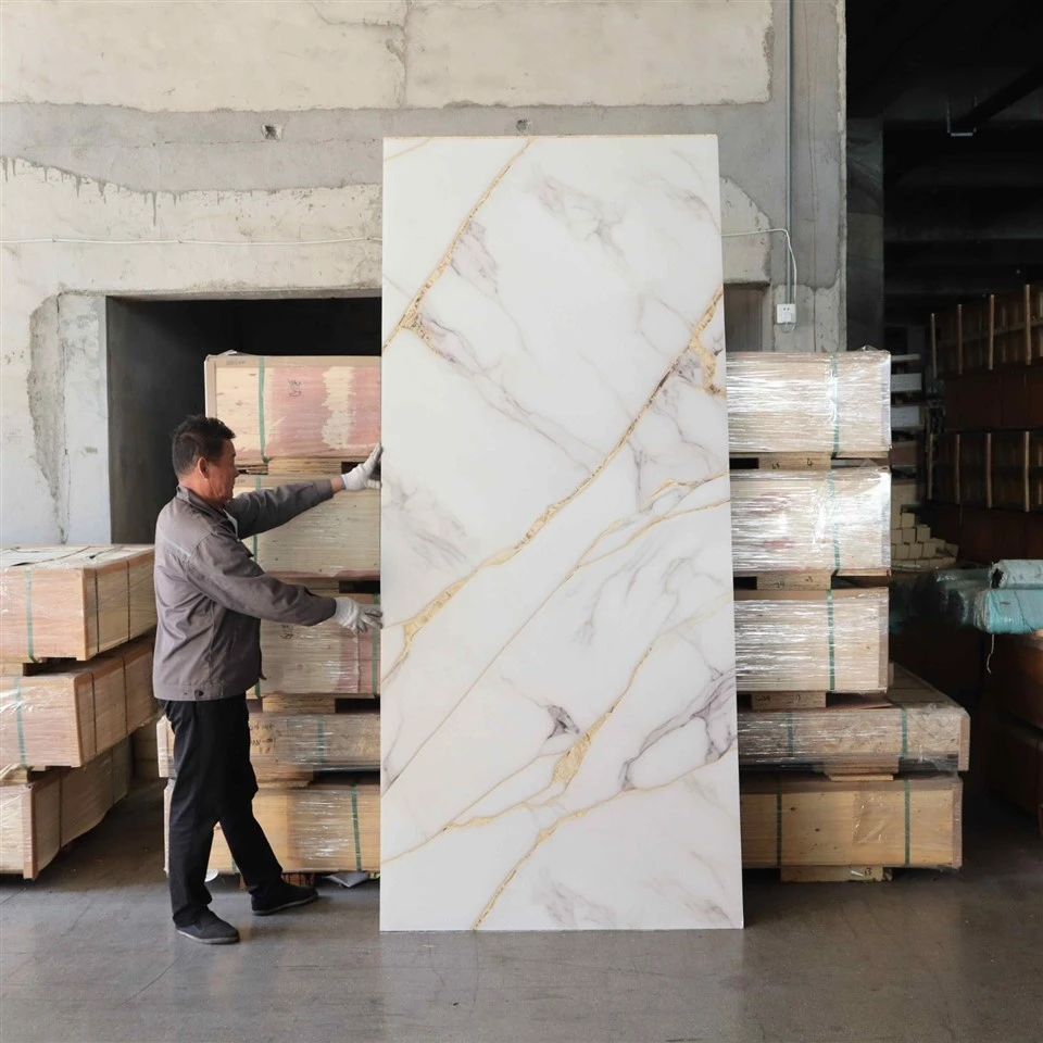 ForMaldehyde-Free Wall PVC Marble Panel factory